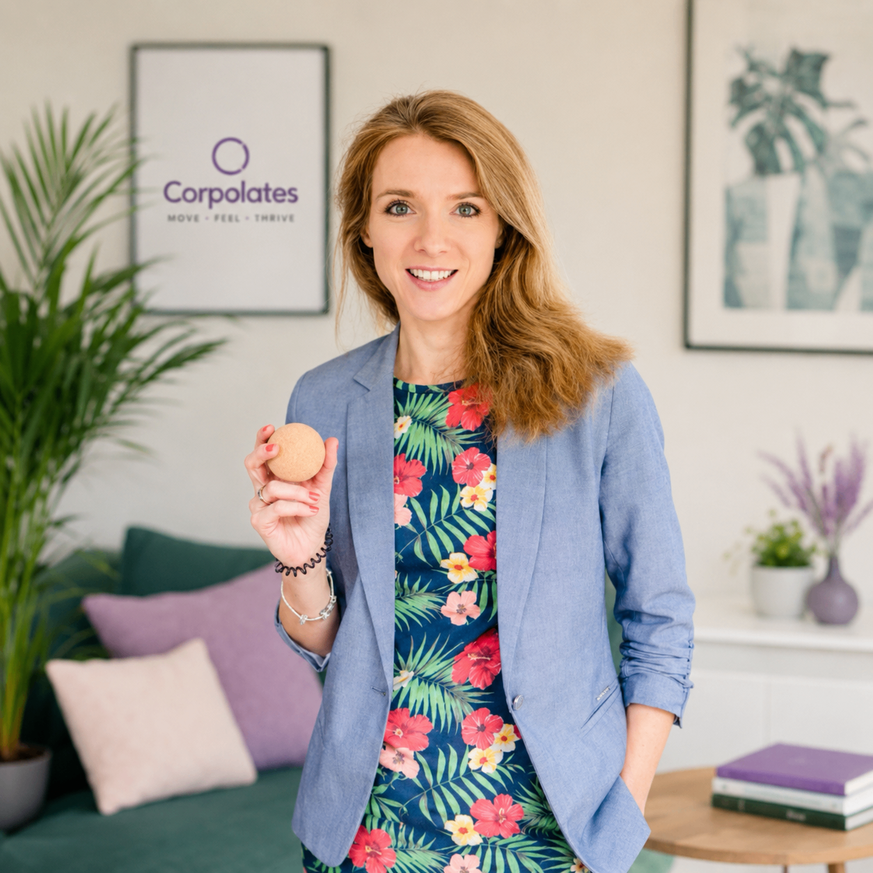 Portrait of Monika Baron, founder of Corpolates.